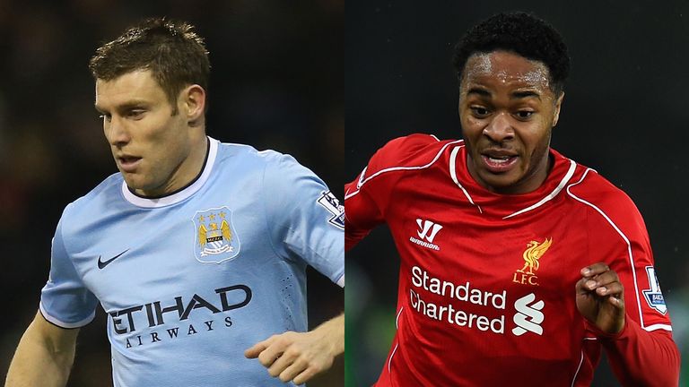 James Milner and Raheem Sterling should feature against their old sides on Super Sunday