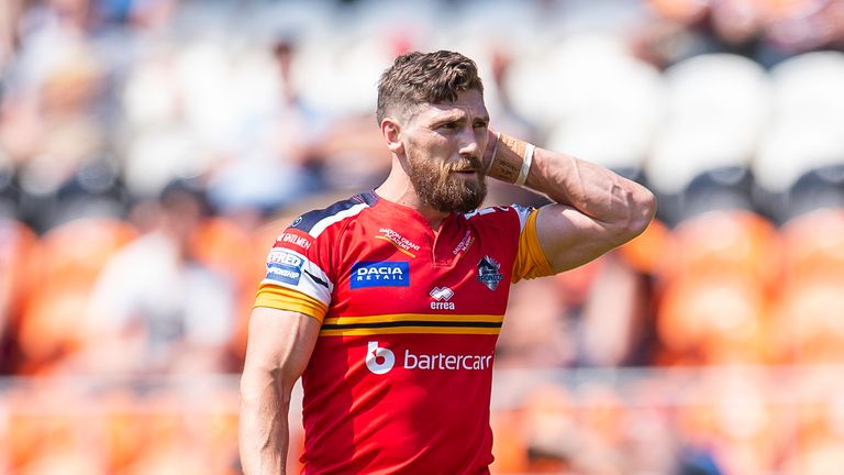 Picture by Allan McKenzie/SWpix.com - 27/05/2018 - Rugby League - Betfred Championship Summer Bash 2018 - Toulouse Olympique v London Broncos - Bloomfield Road, Blackpool, England - Jarrod Sammut.