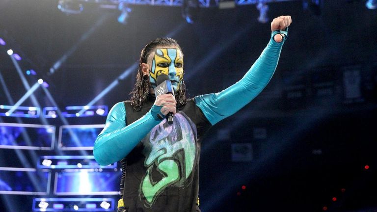 Jeff Hardy takes part in his first ever Hell In A Cell match on Sunday night