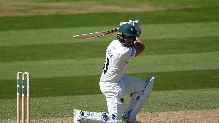 Joe Clarke during day three of the Specsavers County Championship Division One match between Surrey and Worcestershire at The Kia Oval on May 6, 2018 in London, England.
