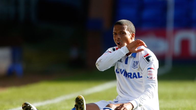 BIRKENHEAD, ENGLAND - SEPTEMBER 29:  Joe Thompson of Tranmere during the npower League One match between Tranmere Rovers and Brentford at Prenton Park on September 29, 2012 in Birkenhead, England. (Photo by Paul Thomas/Getty Images) ***Local caption: Joe Thompson***