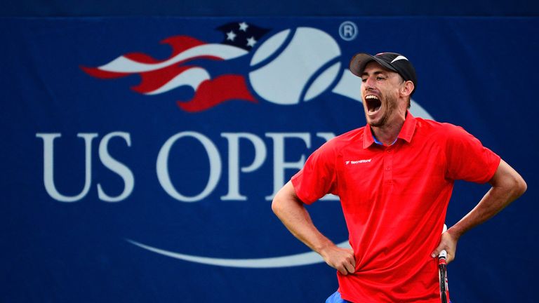 on Day Two of the 2016 US Open at the USTA Billie Jean King National Tennis Center on August 30, 2016 in the Flushing neighborhood of the Queens borough of New York City.