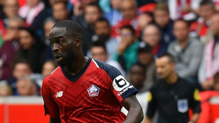 Jonathan Ikone scored a stunner for Lille as they beat Nantes on Saturday