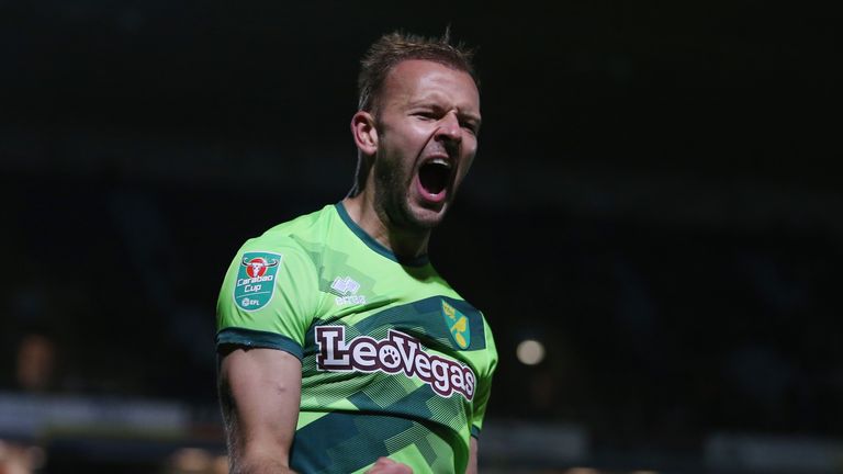 during the Carabao Cup Third Round match between Wycombe Wanderers and Norwich City at Adams Park on September 25, 2018 in High Wycombe, England.