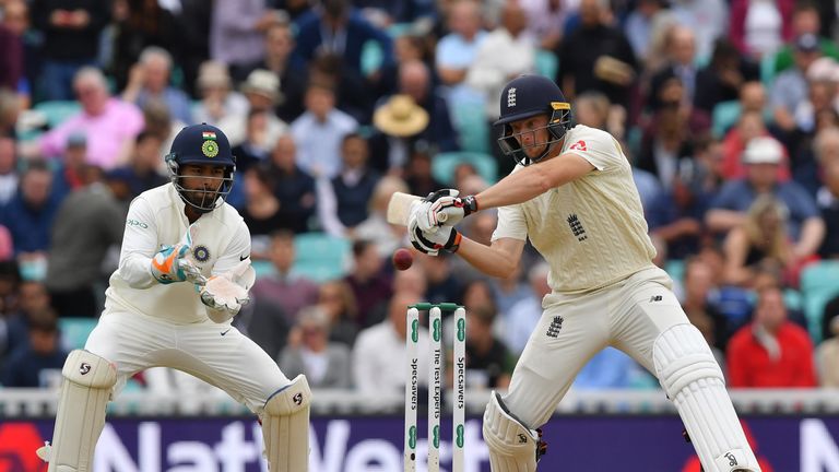 Jos Buttler during the Specsavers 5th Test - Day Two between England and India at The Kia Oval on September 8, 2018 in London, England.