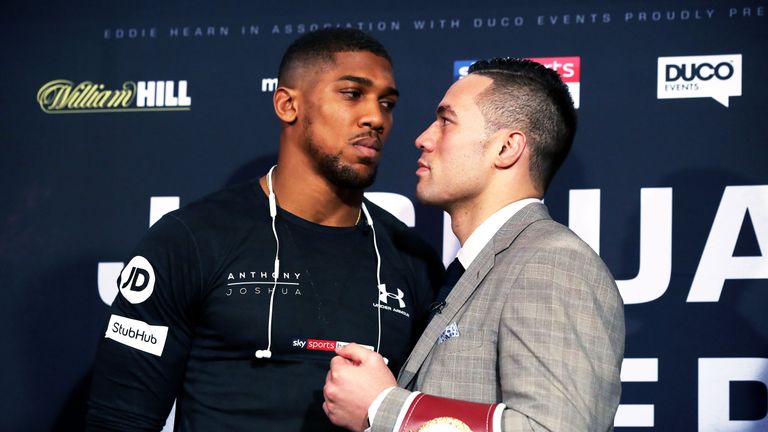 Anthony Joshua, Joseph Parker