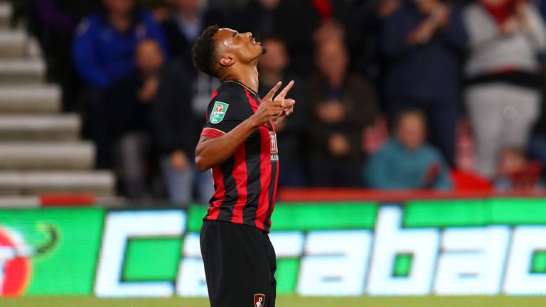 xxxx during the Carabao Cup Third Round match between AFC Bournemouth and Blackburn Rovers at Vitality Stadium on September 25, 2018 in Bournemouth, England.