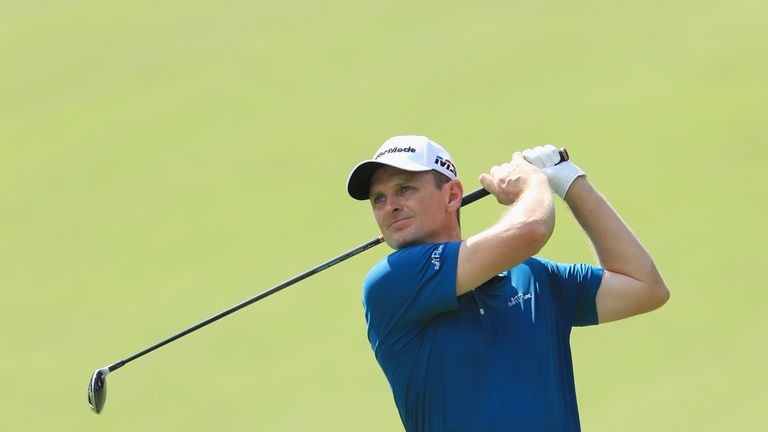 Justin Rose remains in contention in his bid to claim overall FedExCup victory