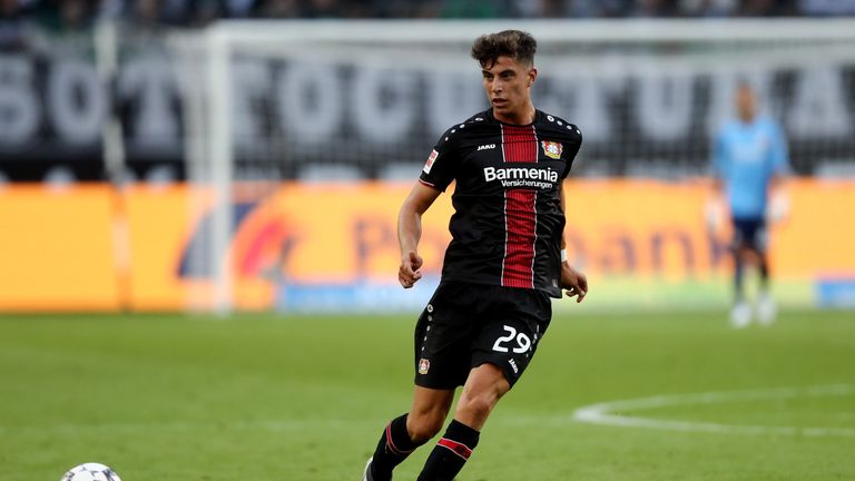 Kai Havertz scored Bayer Leverkusen's only goal