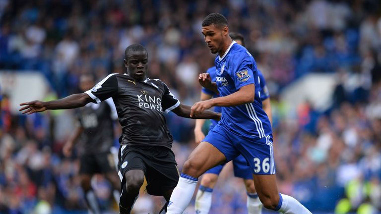 Kante played against Loftus-Cheek while at Leicester