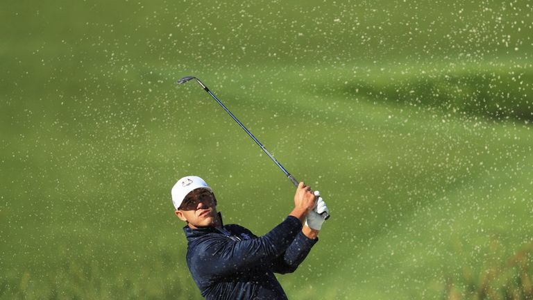 Brooks Koepka made his debut at the Ryder Cup in 2016 at Hazeltine