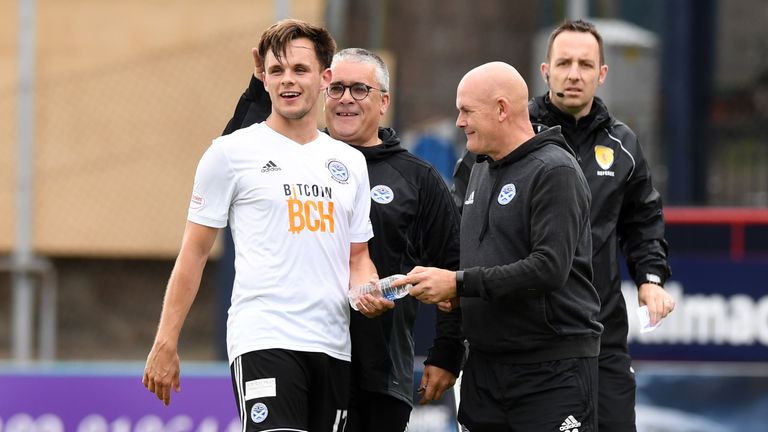 Ayr United striker Lawrence Shankland is tipped for great success 