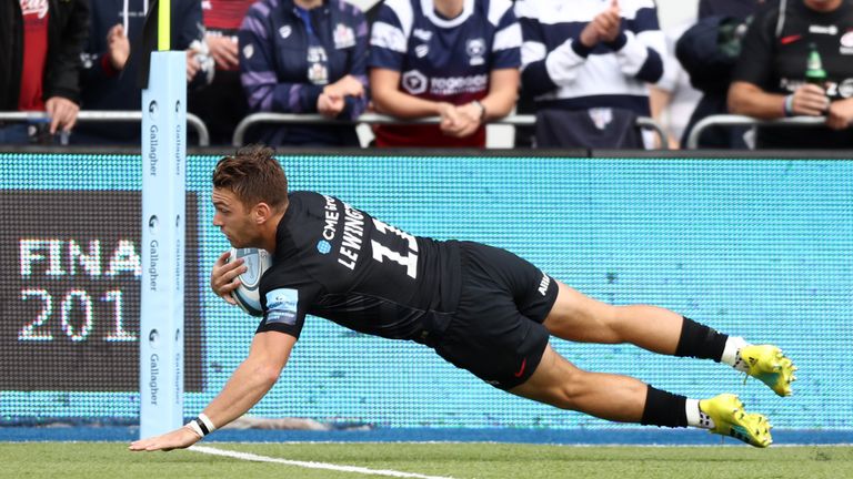  during the Gallagher Premiership Rugby match between Saracens and Bristol Bears at Allianz Park on September 8, 2018 in Barnet, United Kingdom.