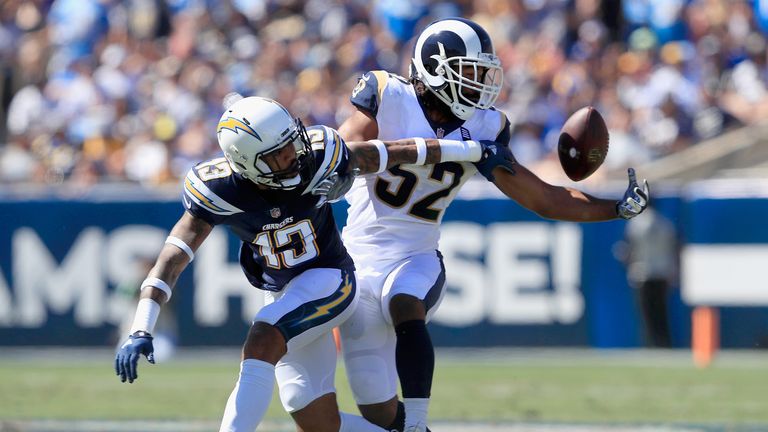 NFL los angeles rams v los angeles chargers
