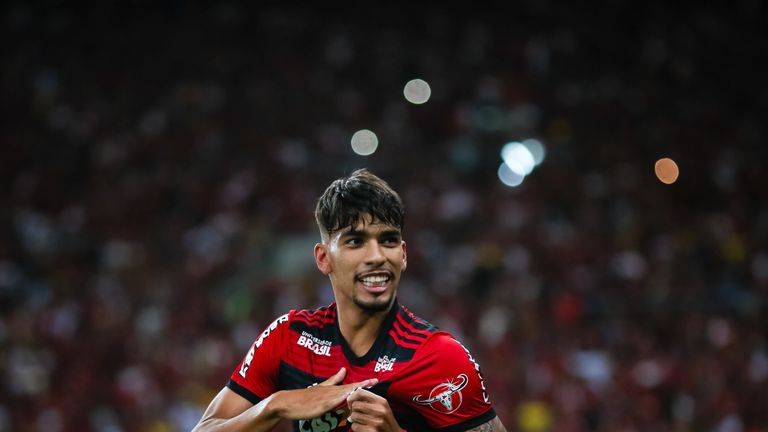 Flamengo midfielder Lucas Paqueta