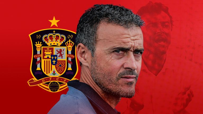 Luis Enrique is Spain's new head coach