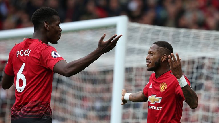 Pogba set up Fred for his first Manchester United goal against Wolves