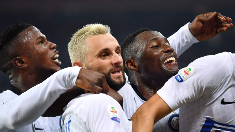 Marcelo Brozovic scored Inter's winner in a dramatic game