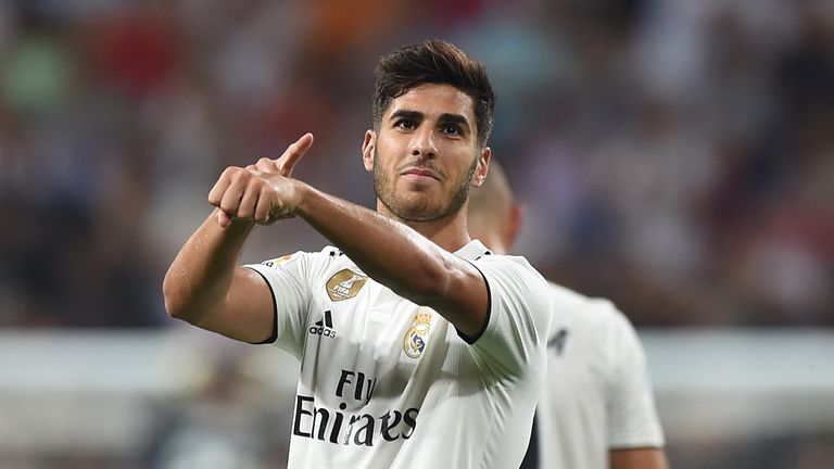 Marco Asensio scored Real Madrid's winner against Espanyol