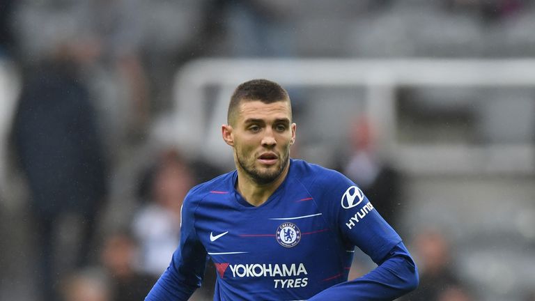  during the Premier League match between Newcastle United and Chelsea FC at St. James Park on August 26, 2018 in Newcastle upon Tyne, United Kingdom.