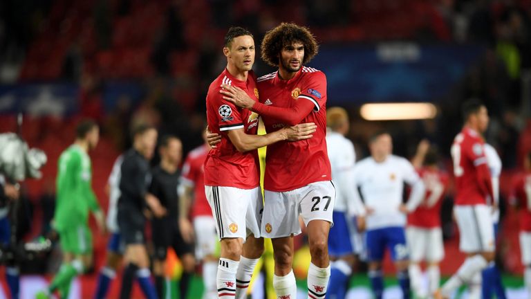  during the UEFA Champions League Group A match between Manchester United and FC Basel at Old Trafford on September 12, 2017 in Manchester, United Kingdom.