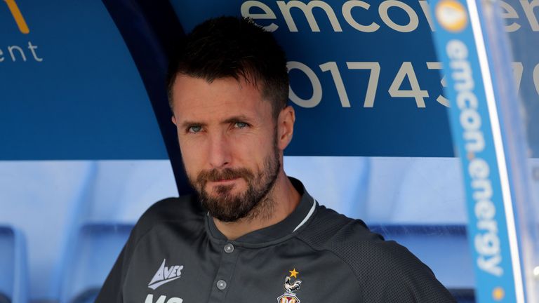 Michael Collins has been sacked after Bradford's indifferent start to the season