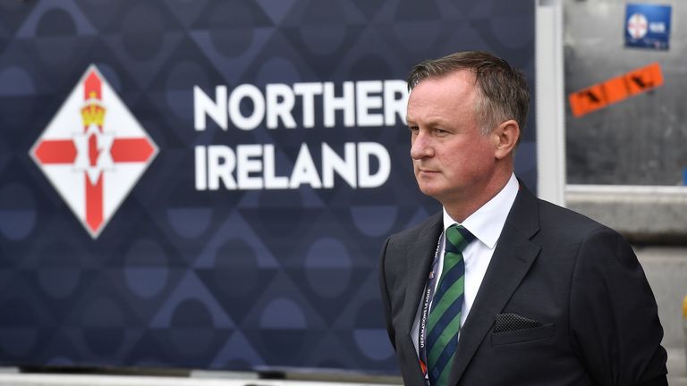 Northern Ireland manager Michael O'Neill 