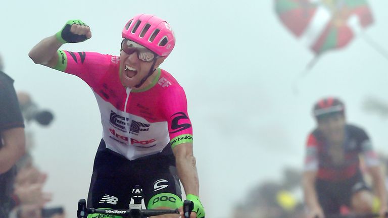 Michael Woods won stage 17