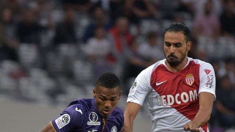 Monaco were held to a draw by Toulouse in Ligue 1