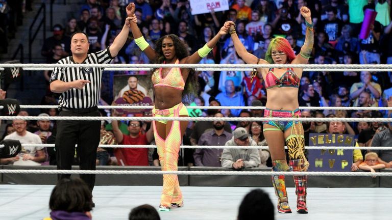 Naomi and Asuka continue to make waves in the SmackDown women's tag division