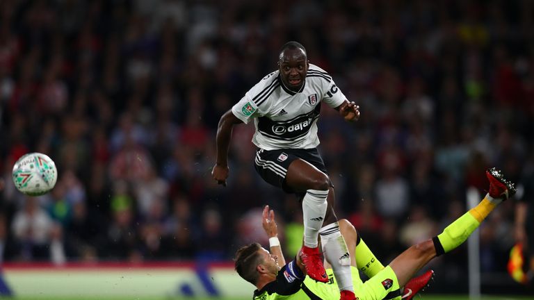 Neeskens Kebano is renowned in the Fulham dressing-room for his attire