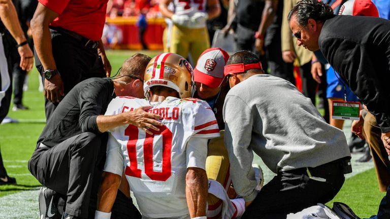 jimmy garoppolo injured