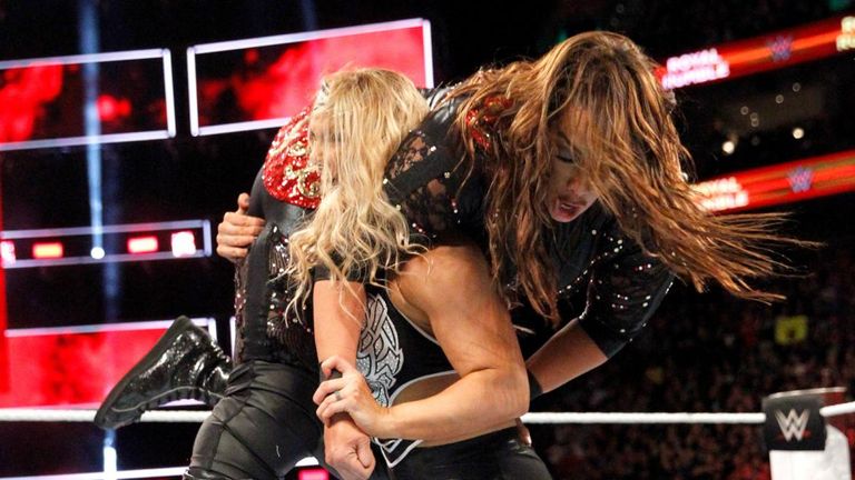 Nia Jax and Beth Phoenix went head to head at the Royal Rumble in January