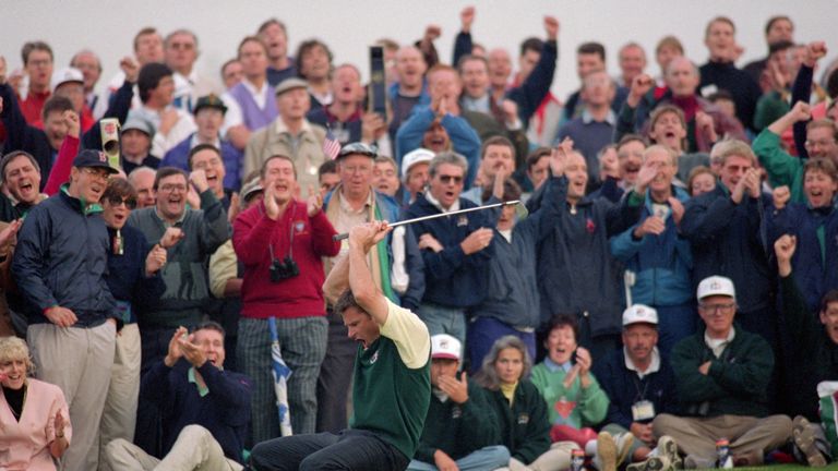 NIck Faldo says the Ryder Cup places huge mental pressure on players