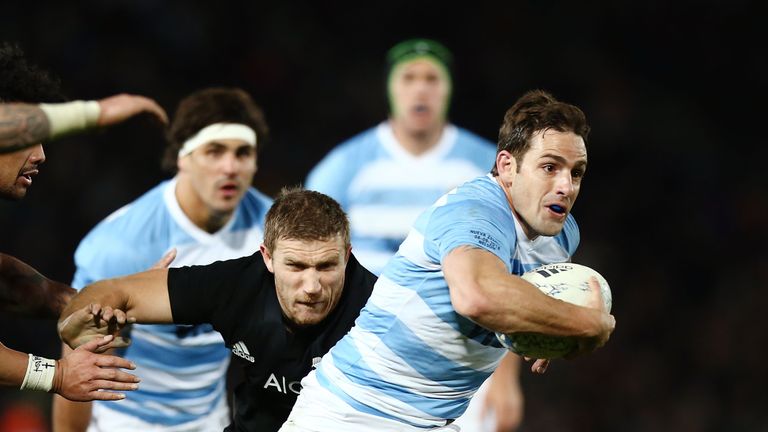 during The Rugby Championship match between the New Zealand All Blacks and Argentina at Trafalgar Park on September 8, 2018 in Nelson, New Zealand.