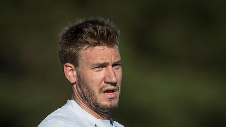 Rosenborg striker Niklas Bendtner