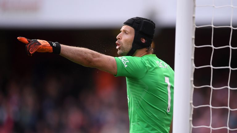 Petr Cech put in a fine performance for Arsenal on Super Sunday