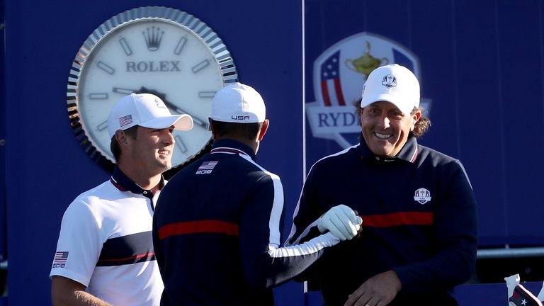 ahead of the 2018 Ryder Cup at Le Golf National on September 25, 2018 in Paris, France.
