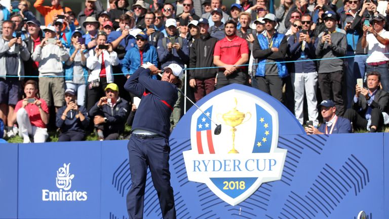 Mickelson paid tribute to Woods after his success on Sunday