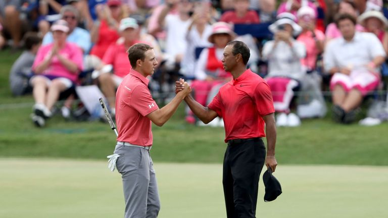 during the final round of the THE PLAYERS Championship on the Stadium Course at TPC Sawgrass on May 13, 2018 in Ponte Vedra Beach, Florida.
