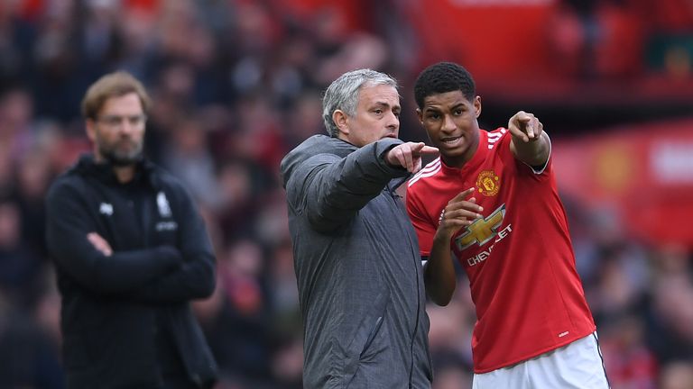 Gareth Southgate believes Jose Mourinho will keep faith in Marcus Rashford at Manchester United