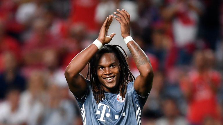 Renato Sanches received a warm welcome back at Benfica
