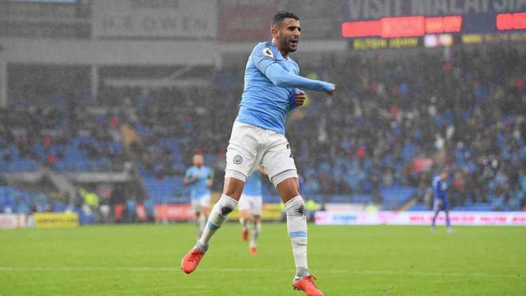  during the Premier League match between Cardiff City and Manchester City at Cardiff City Stadium on September 22, 2018 in Cardiff, United Kingdom.