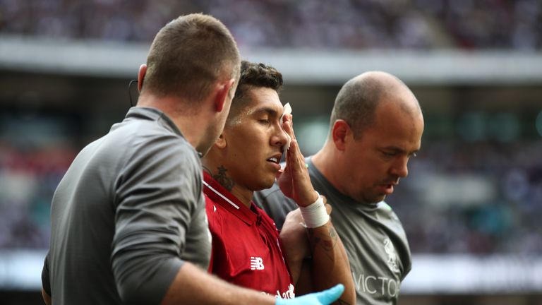  during the Premier League match between Tottenham Hotspur and Liverpool FC at Wembley Stadium on September 15, 2018 in London, United Kingdom.