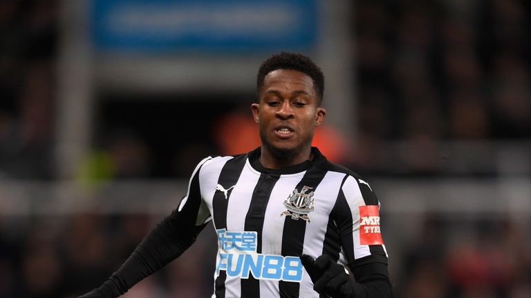 Rolando Aarons last played a Premier League game for Newcastle in December 2017