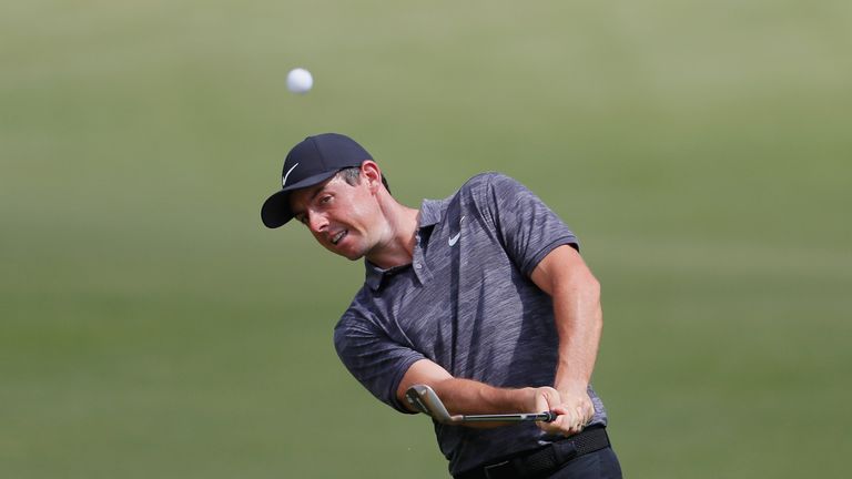 Rory McIlroy will partner Tiger Woods in the final round