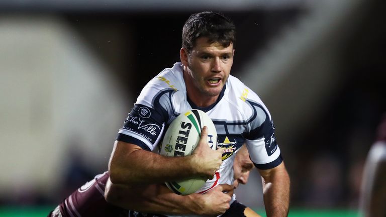 St Helens' Lachlan Coote, pictured playing for North Queensland Cowboys