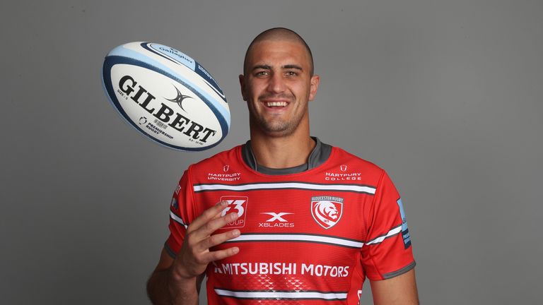 Gloucester's Gerbrandt Grobler is all-smiles ahead of the start of the Gallagher Premiership