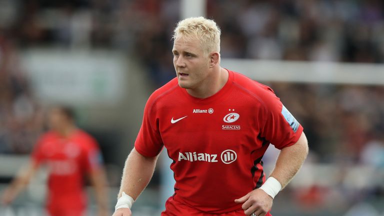 Saracens prop Vincent Koch