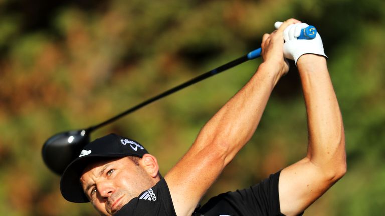  during Day One of the Portugal Masters at Dom Pedro Victoria Golf Course on September 20, 2018 in Albufeira, Portugal.